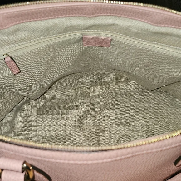 Gucci AUTHENTIC 2 WAY CALF SKIN LEATHER LARGE TOTE - Picture 7 of 13